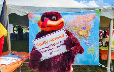 Photo gallery: Study Abroad Fair on the Drillfield