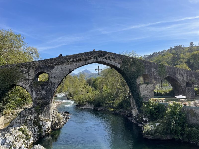 An old stone bridge